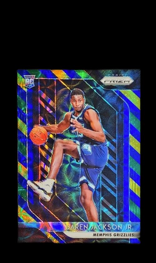 Jaren Jackson Jr. 2018 Panini Prizm Rookie Choice Blue/Yellow/Green #66 (PSA or BGS Graded)
