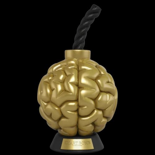 Jason Freeny Smart Bomb (Gold Edition)