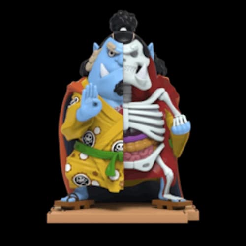 Jason Freeny x Mighty Jaxx Hidden Dissectibles One Piece Series 2- Jinbe Figure