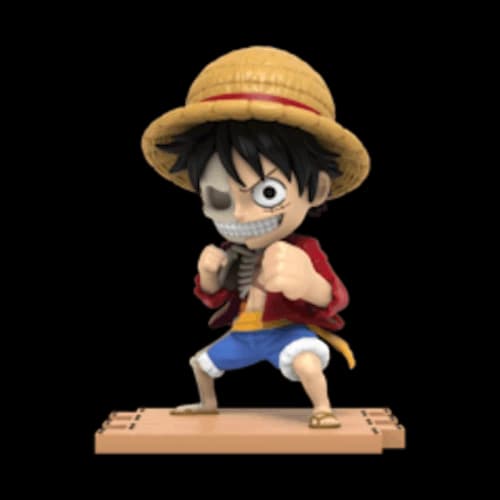 Jason Freeny x Mighty Jaxx Hidden Dissectibles One Piece Series 2- Luffy Figure