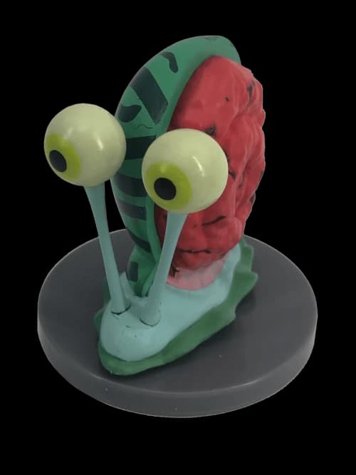 Jason Freeny x Nickelodeon Spongebob Hidden Dissectibles Gary Chase Figure Green