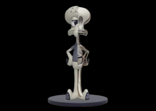 Jason Freeny x Spongebob Hidden Dissectibles Classic Edition Squidward Figure Mono