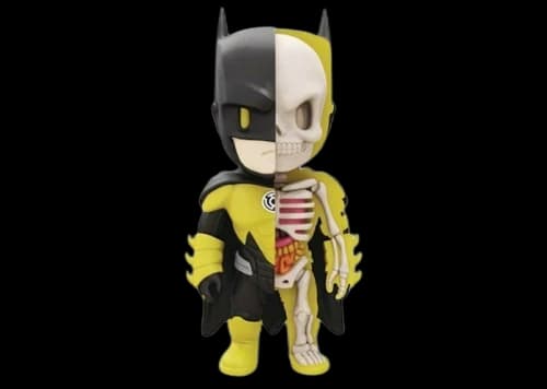 Jason Freeny XXRAY DC Comics Batman Yellow Lantern #16 Figure