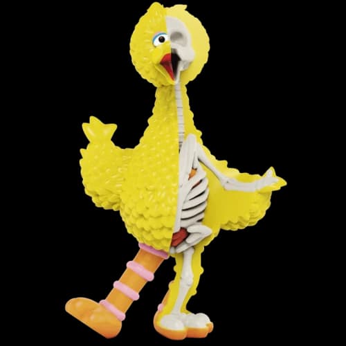 Jason Freeny XXRAY Plus: Sesame Street Big Bird