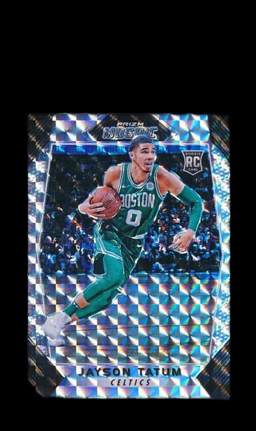 Jayson Tatum 2017 Panini Prizm Mosaic Rookie #20 (PSA or BGS Graded)