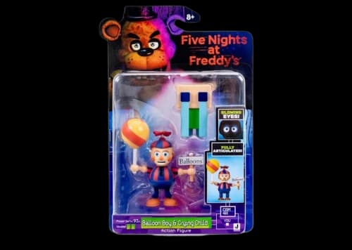 Jazwares Five Night's at Freddy's Balloon Boy and Crying Child Figure Set 2-Pack