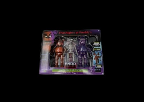 Jazwares Five Nights at Freddy's Endo-02 (Classic Freddy and Shadow Freddy) Action Figures