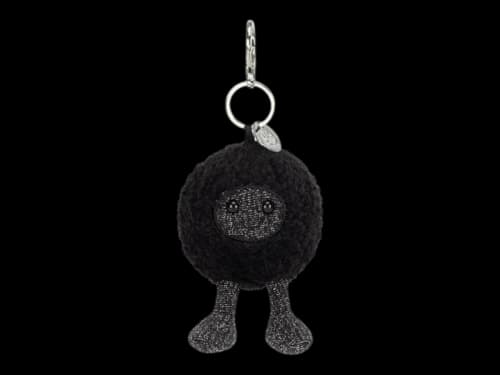 Jellycat Amuesables Black Hole Bag Charm Plush