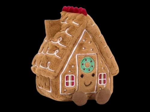 Jellycat Amuseables Gingerbread House Plush