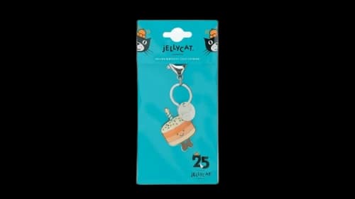 Jellycat Amuseables Jellina Birthday Cake Keyring