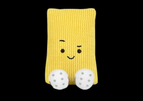 Jellycat Amuseables Sports Warni Yellow Card Plush