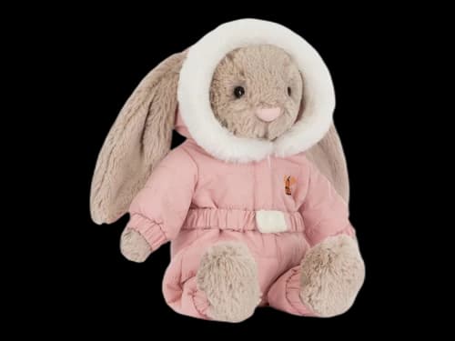 Jellycat Bashful Bunny 'Snow Suit' Plush