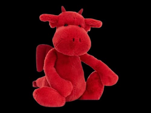 Jellycat Bashful Red Dragon Plush