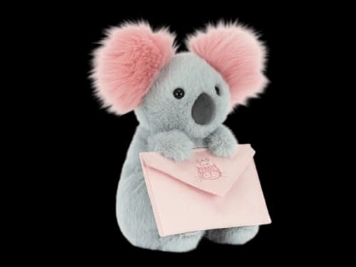 Jellycat Koala with Message Plush