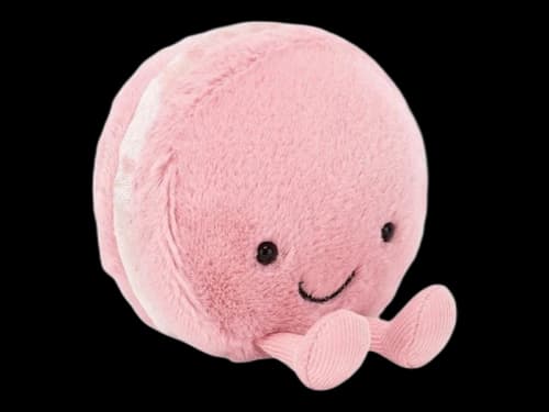 Jellycat Raspberry Macaron Plush