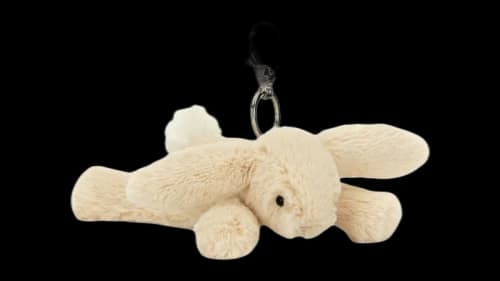 Jellycat Smudge Rabbit Bag Charm