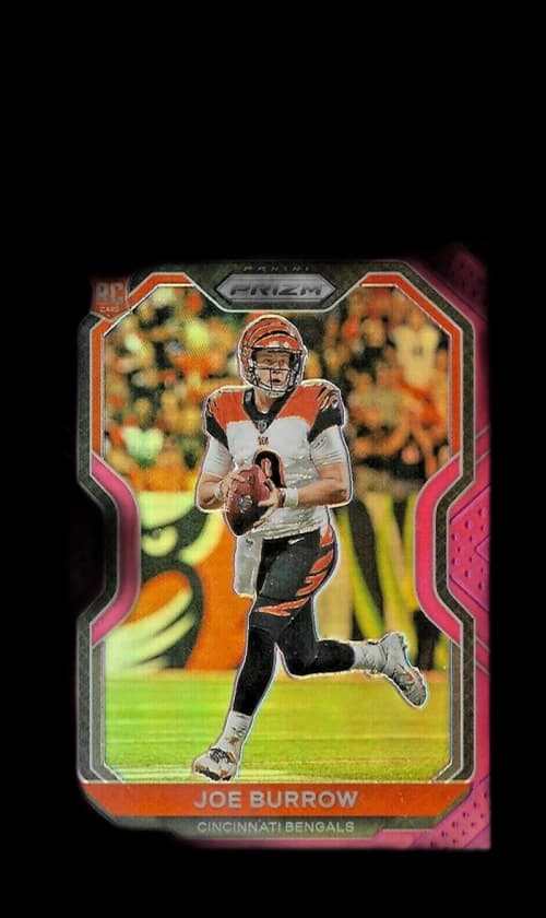 Joe Burrow 2020 Panini Prizm Rookie Pink #307 (PSA or BGS Graded)