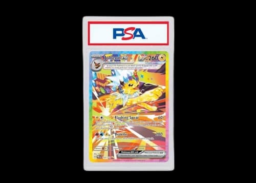 Jolteon ex 2025 Pokémon Scarlet & Violet Prismatic Evolutions Special Illustration Rare 153/131 (PSA or BGS Graded)