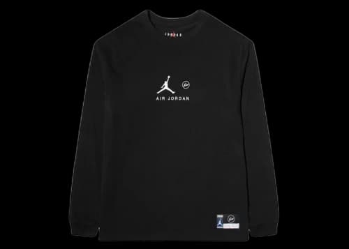 Jordan x Fragment L/S T-shirt Black