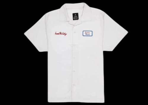 Jordan x Union Mechanic Shirt Platinum