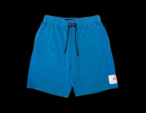 Jordan x Union NRG Vault AJ Flight Shorts Blue