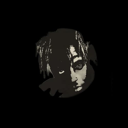 Juice Wrld x Midnight Studios Silhouette Bandana Cream