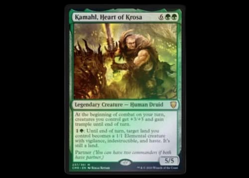 Kamahl, Heart of Krosa (Foil) Magic: The Gathering TCG Commander Legends Mythic #237 (Ungraded)