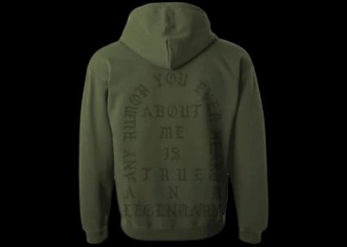 Kanye West Dallas Pablo Pop-Up True And Legendary Hoodie Military Green