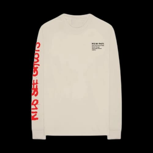 Kanye West Kids See Ghosts L/S Tee Beige