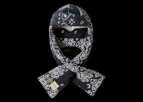 Kapital SWT Knit Bandana Kesa Cap Black