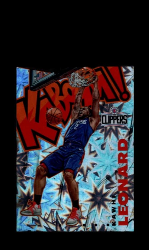 Kawhi Leonard 2019 Panini Crown Royale Kaboom! #17 (PSA or BGS Graded)