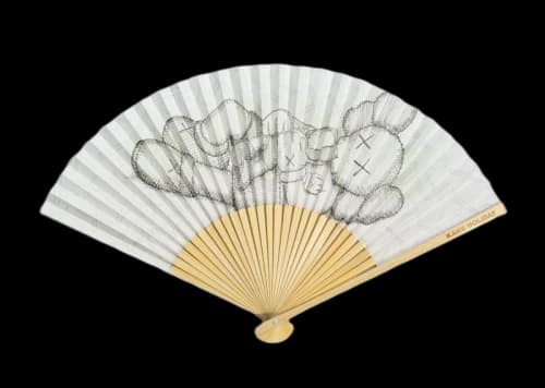 KAWS Holiday Singapore Folding Fan