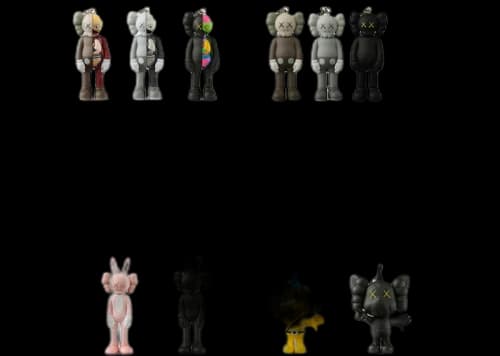 KAWS Tokyo First First Companion/Accomplice/JPP/Chum Keychain Set of 15 (2021)