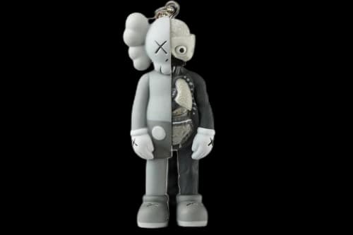 KAWS Tokyo First Flayed Companion Keychain Gray (2021)