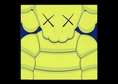 KAWS What Party Print #7 Yellow (Signed, Edition of 100)
