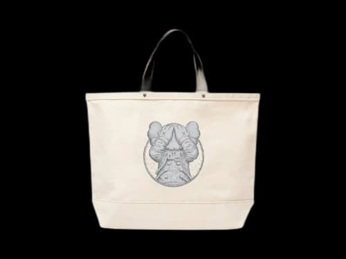 KAWS x Human Made Joopiter Tote Bag Natural