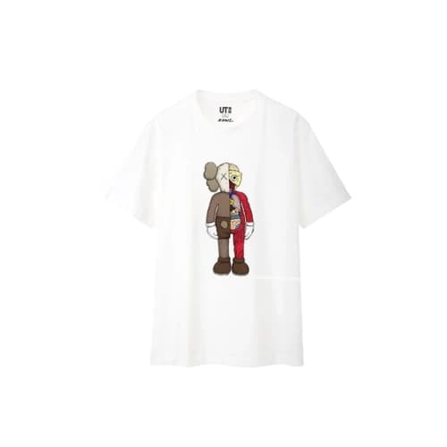 Kaws x Uniqlo Flayed Tee (Japanese Sizing) White (SS19)