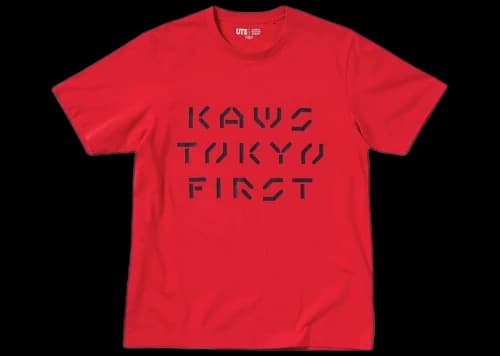 KAWS x Uniqlo Tokyo First T-shirt (US Sizing) Red