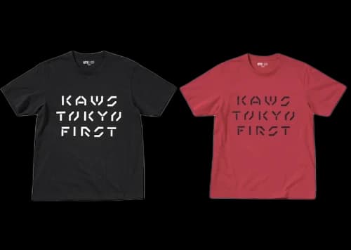KAWS x Uniqlo Tokyo First Tee (Asia Sizing) Graphic Tee Set2