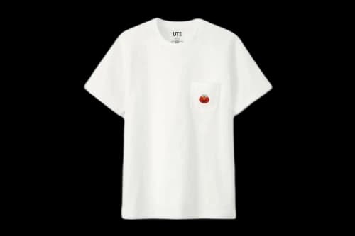 KAWS x Uniqlo x Sesame Street Elmo Pocket Tee White
