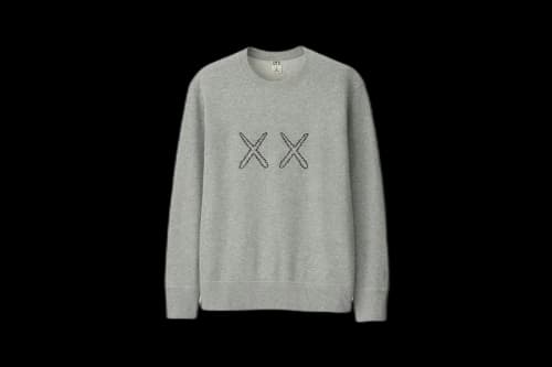 KAWS x Uniqlo x Sesame Street XX Sweatshirt Gray