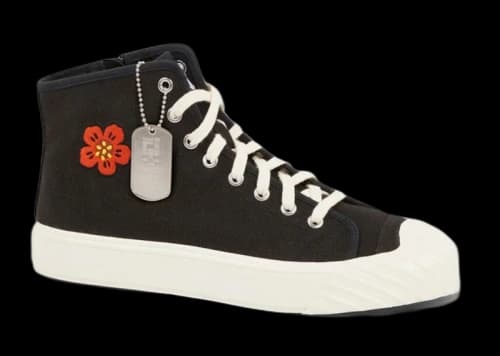 Kenzo School High Top Trainers Black