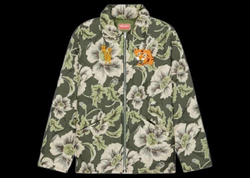 KENZO x Nigo Camo Padded Jacket Dark Khaki