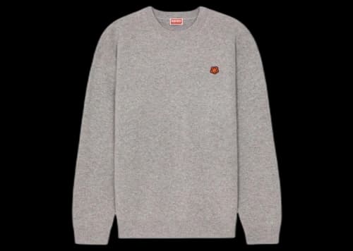 KENZO x Nigo Paris Merino Wool Jumper Misty Grey
