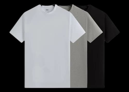 Kith 3 Pack Undershirt White/Heather Grey/Black