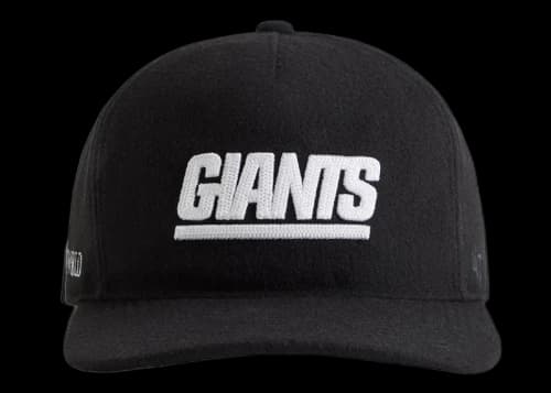 Kith 47 Brand For The New York Giants Hitch Snapback Black