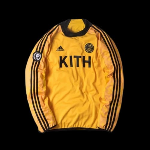 Kith adidas Soccer Cobras Goalie Jersey Yellow