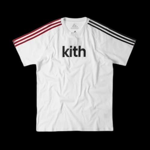 Kith adidas Soccer Cobras Home Adi Logo Tee White