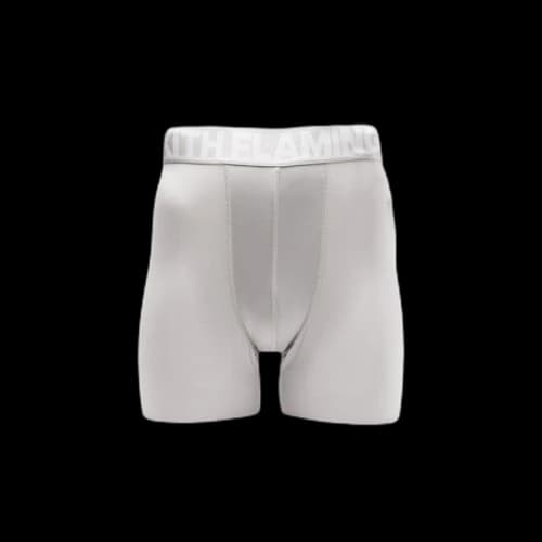 Kith adidas Soccer Flamingos Away Compression Shorts Grey