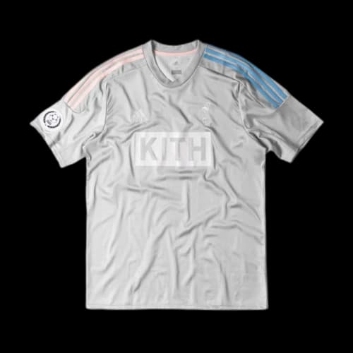 Kith adidas Soccer Flamingos Away Game Jersey Grey